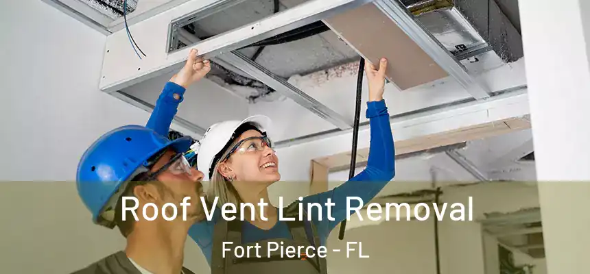 Roof Vent Lint Removal Fort Pierce - FL